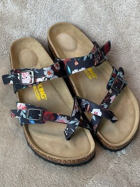 Women’s Viking Torino Dark Garden Slides Size 38